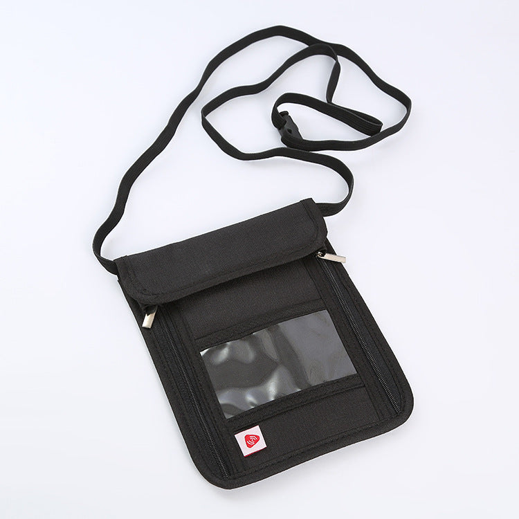 Pochette de cou ultra discrète